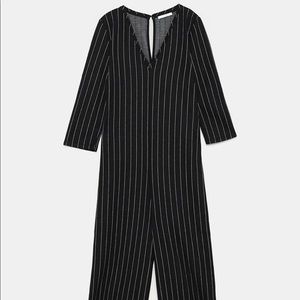 Zara Textured Weave Jumpsuit